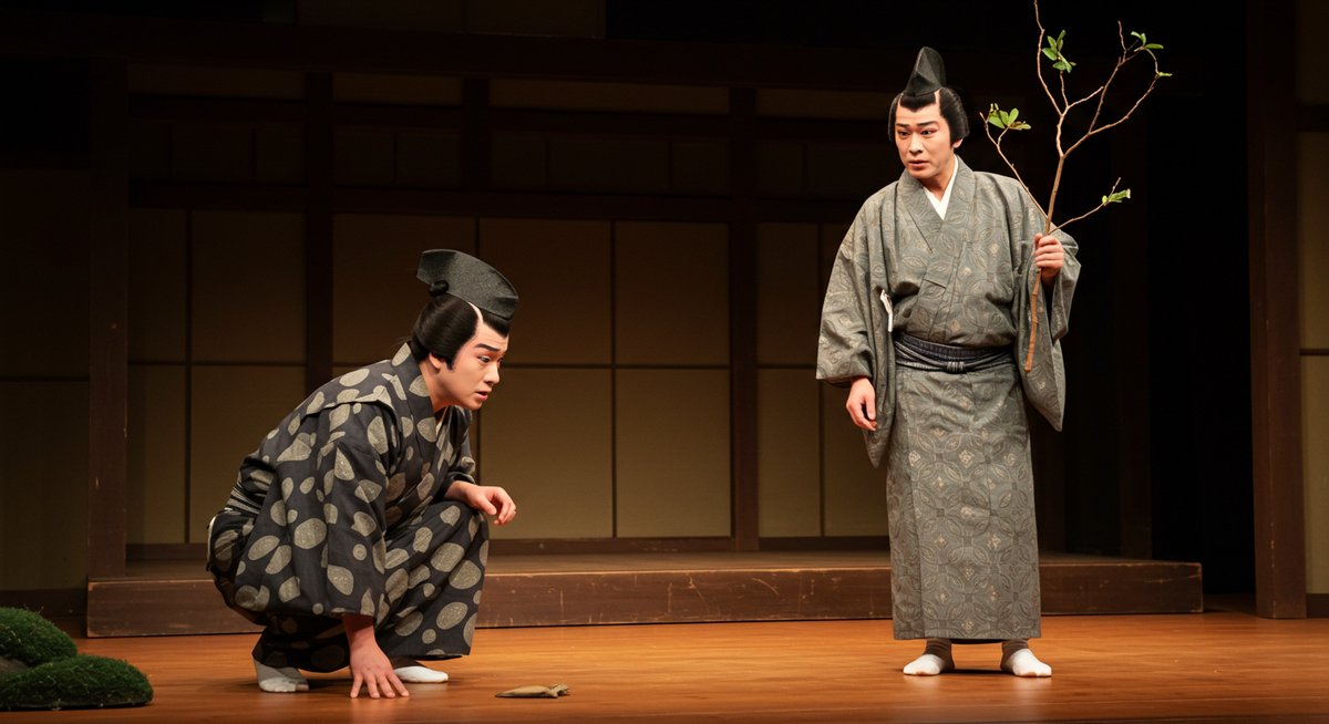 狂言 柿 山伏 ( かき やまぶし ) あらすじ