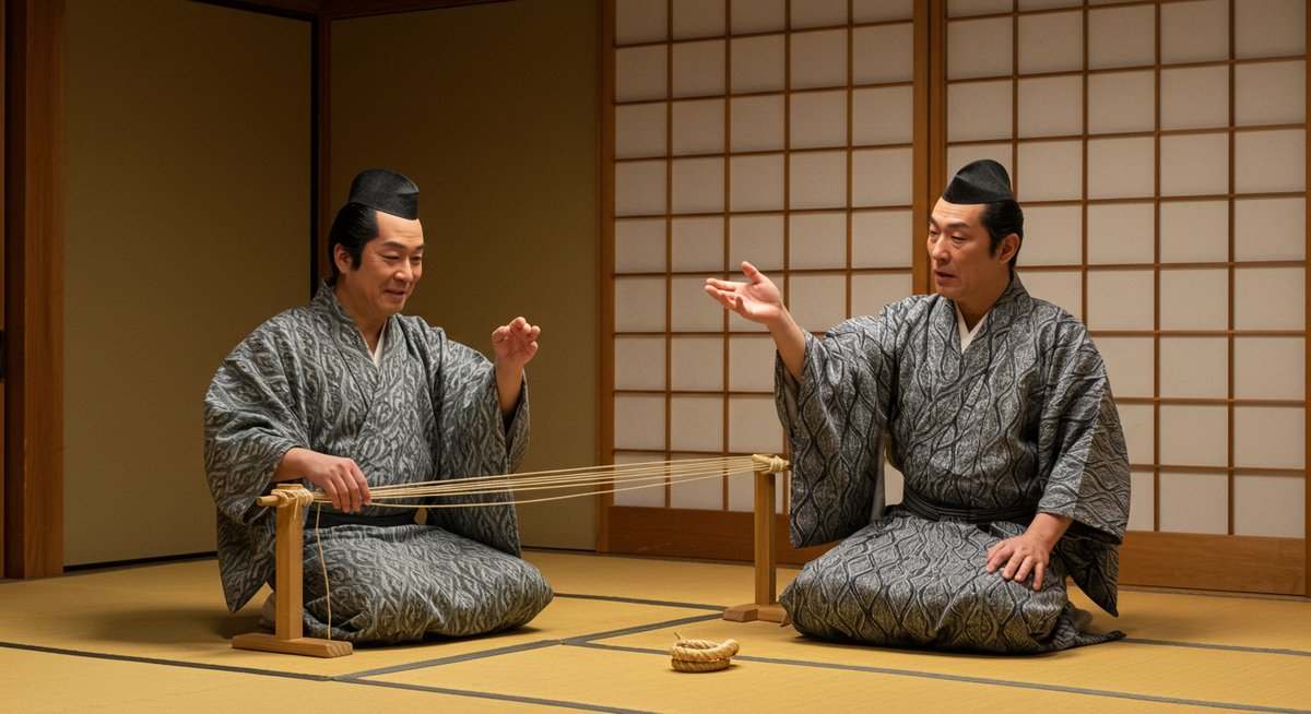 狂言 縄 綯 ( なわ ない ) あらすじ