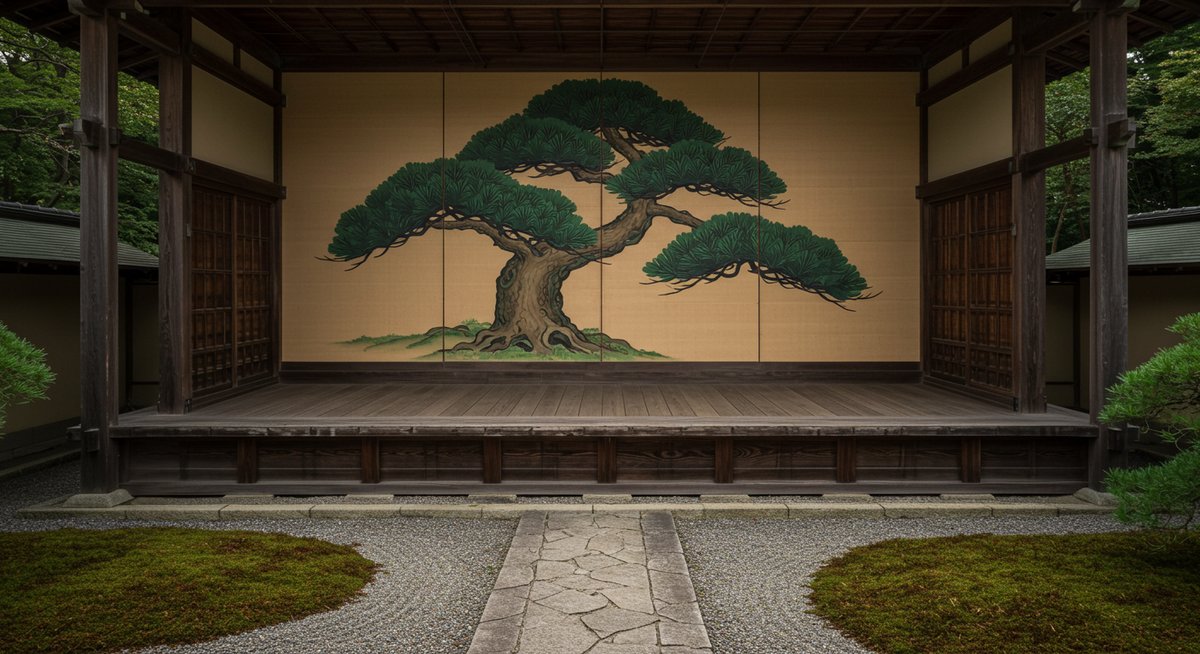 能 舞台 松