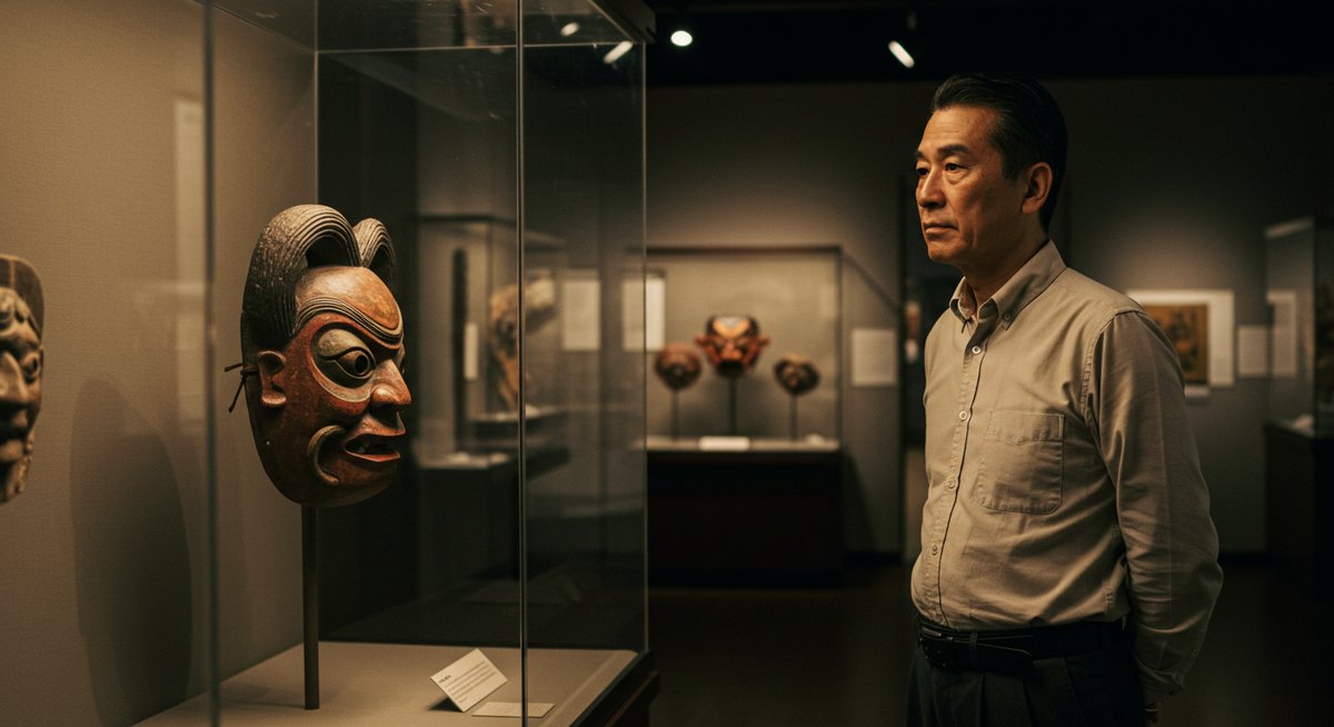 能面 翁