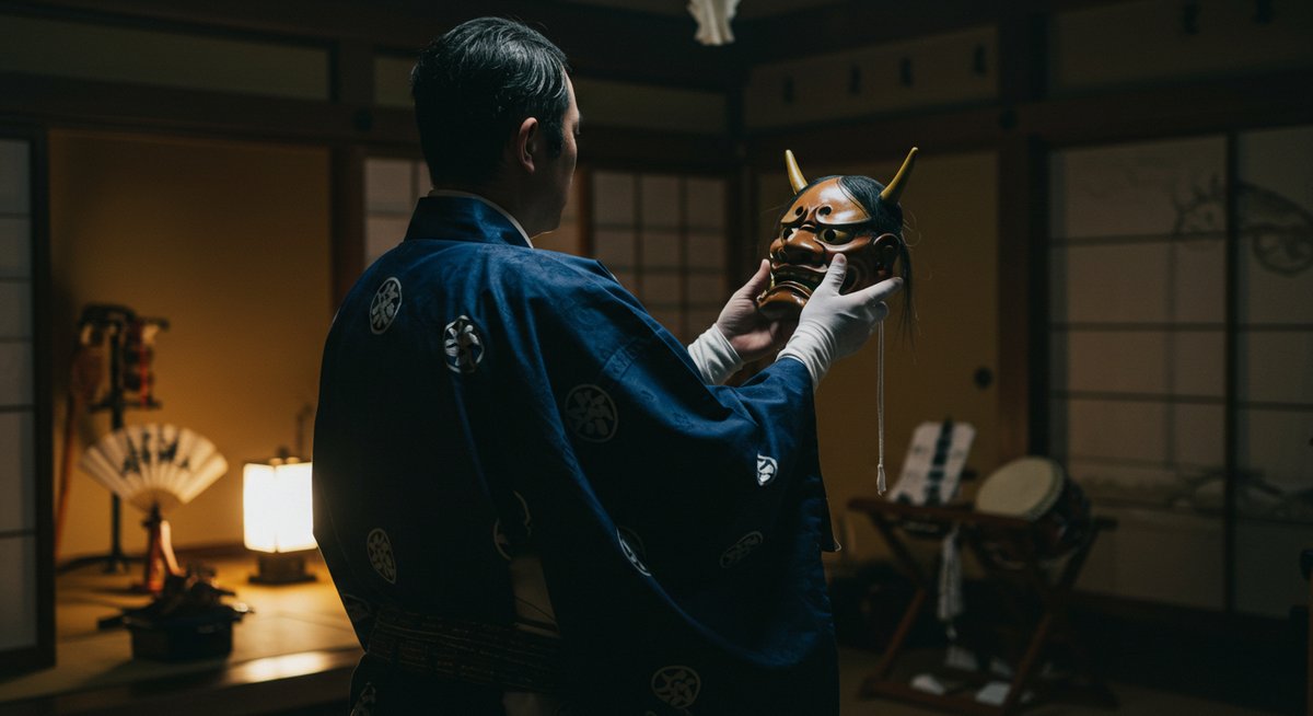 鬼 能面
