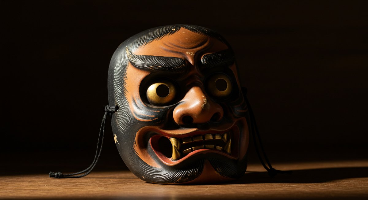 神 様 お 面