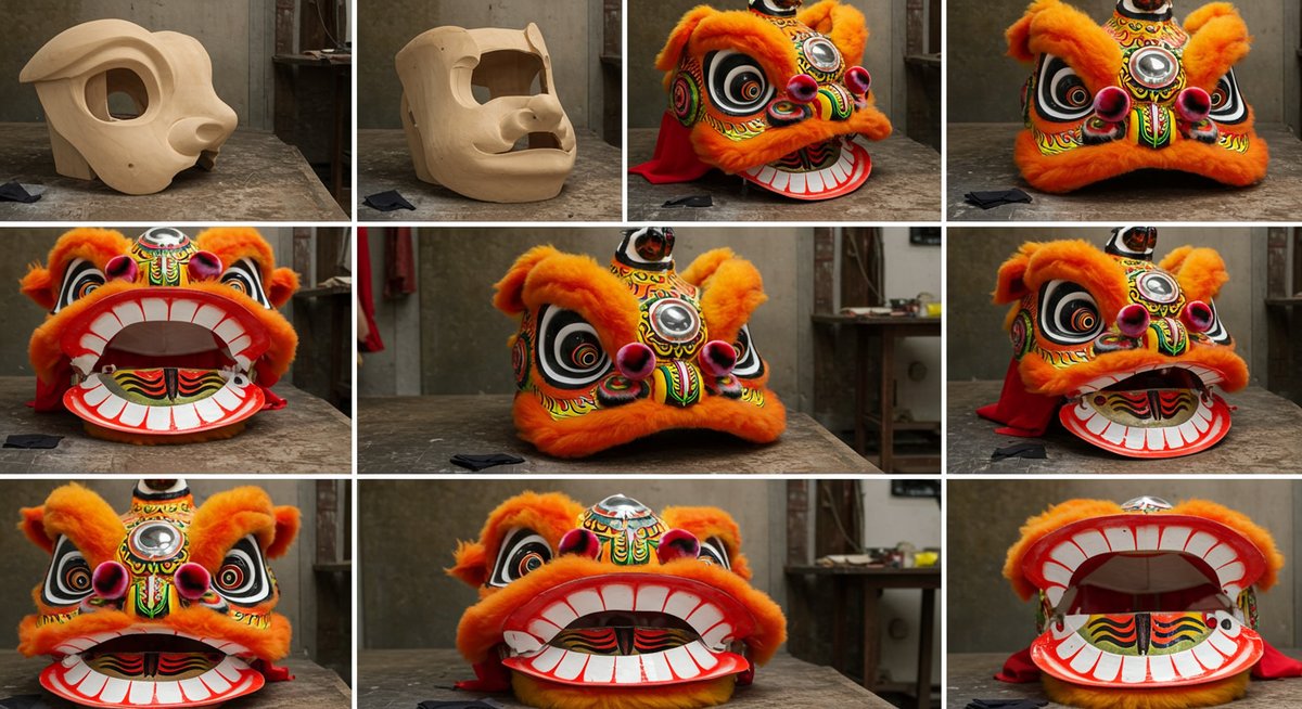 獅子 頭 の 作り 方