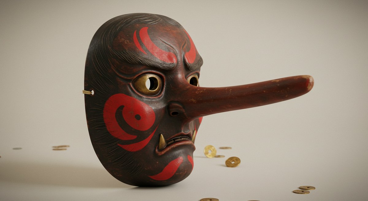 天狗 お 面