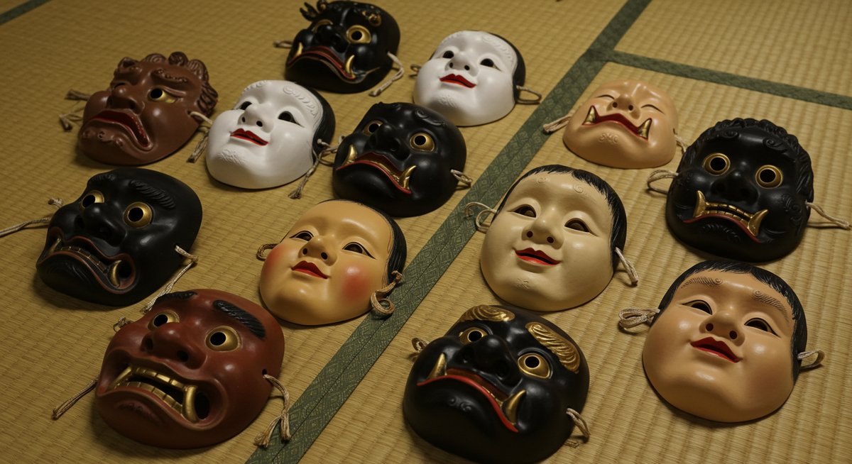 天狗 お 面