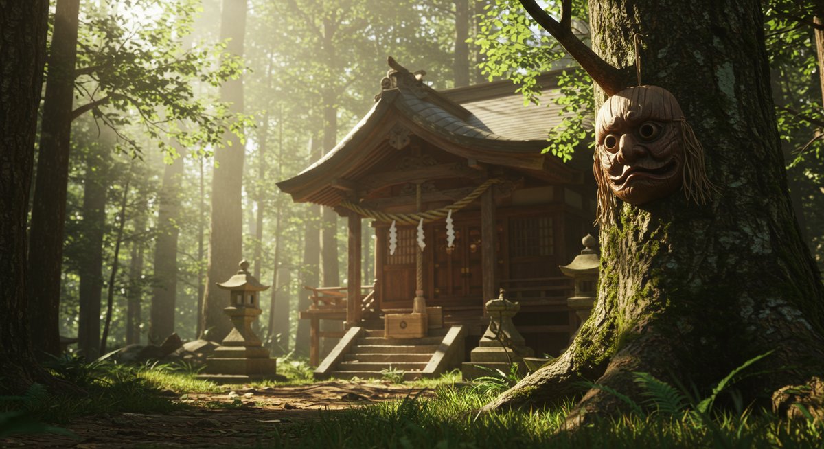 天狗 お 面