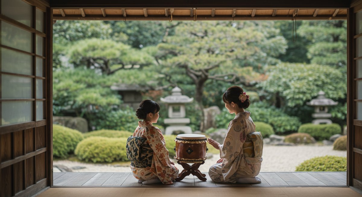 能 天鼓 あらすじ