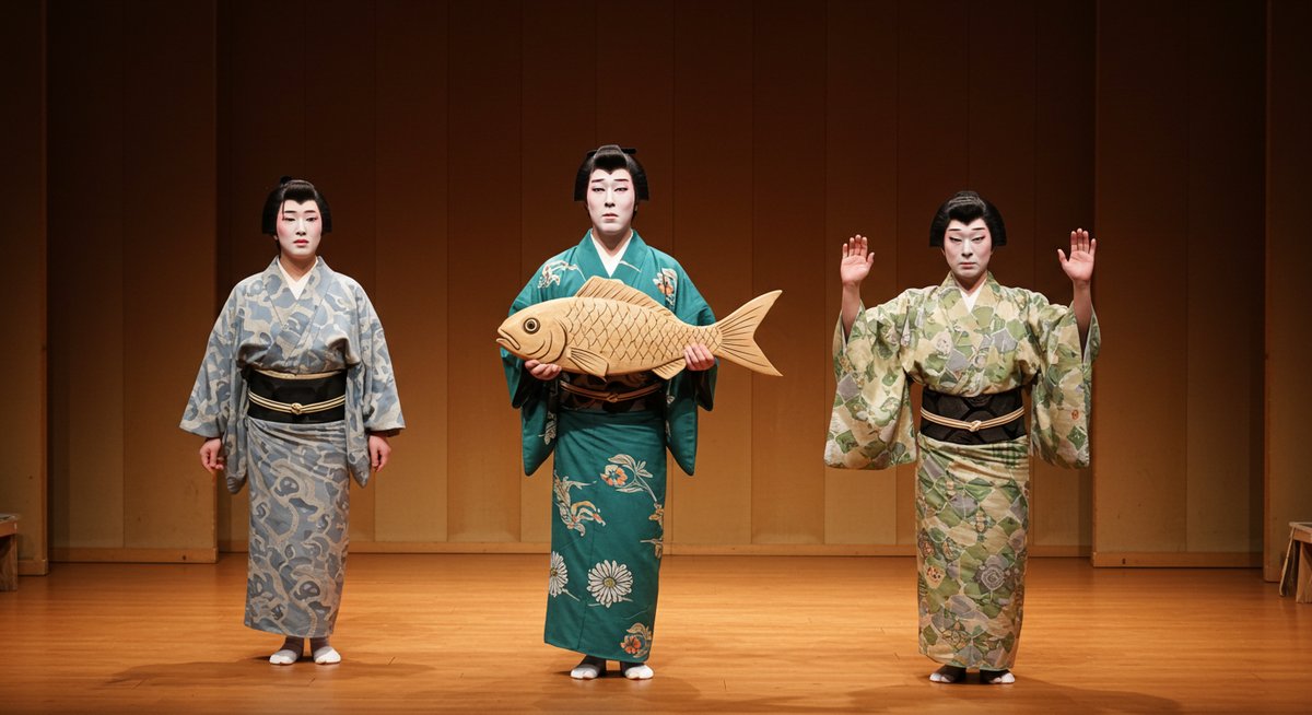 狂言 魚説法 あらすじ